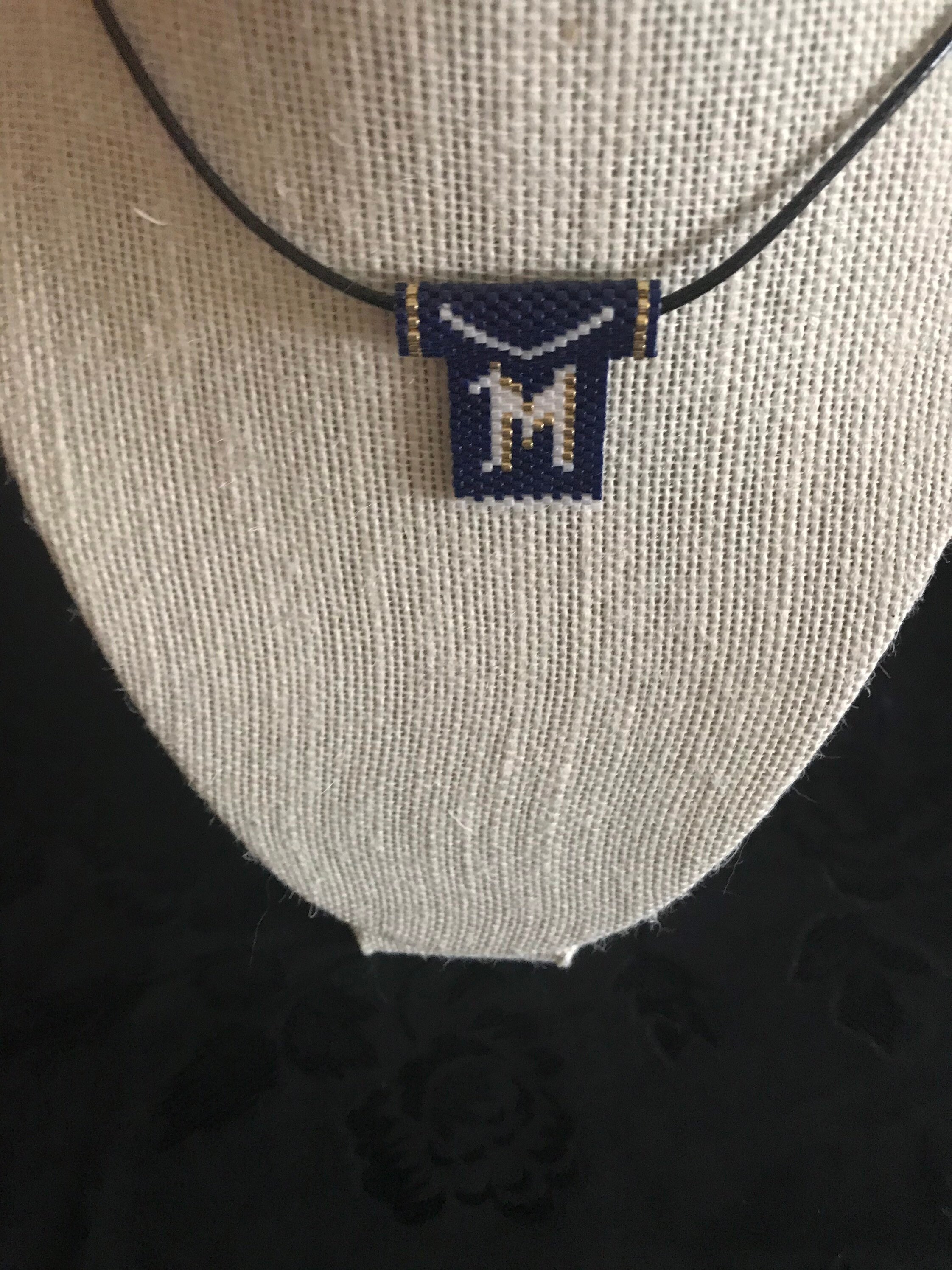 Handmade Milwaukee Brewer Necklace Etsy