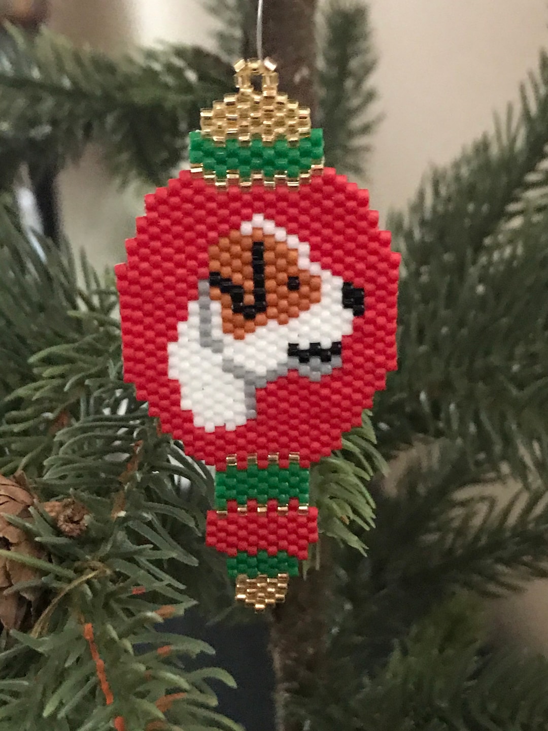 Jack Russell Christmas Ornament /dog Lovers Etsy