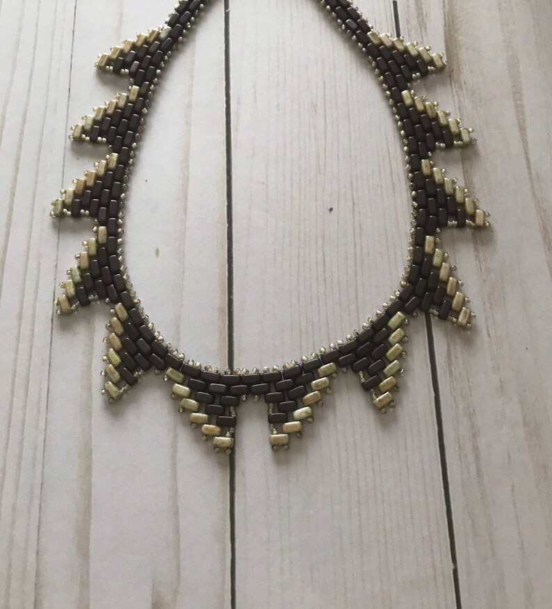 Handmade Womens Art Deco Necklace