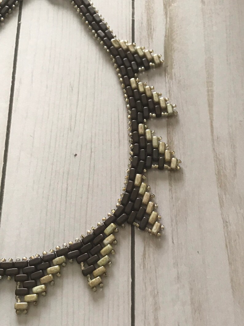 Handmade Womens Art Deco Necklace