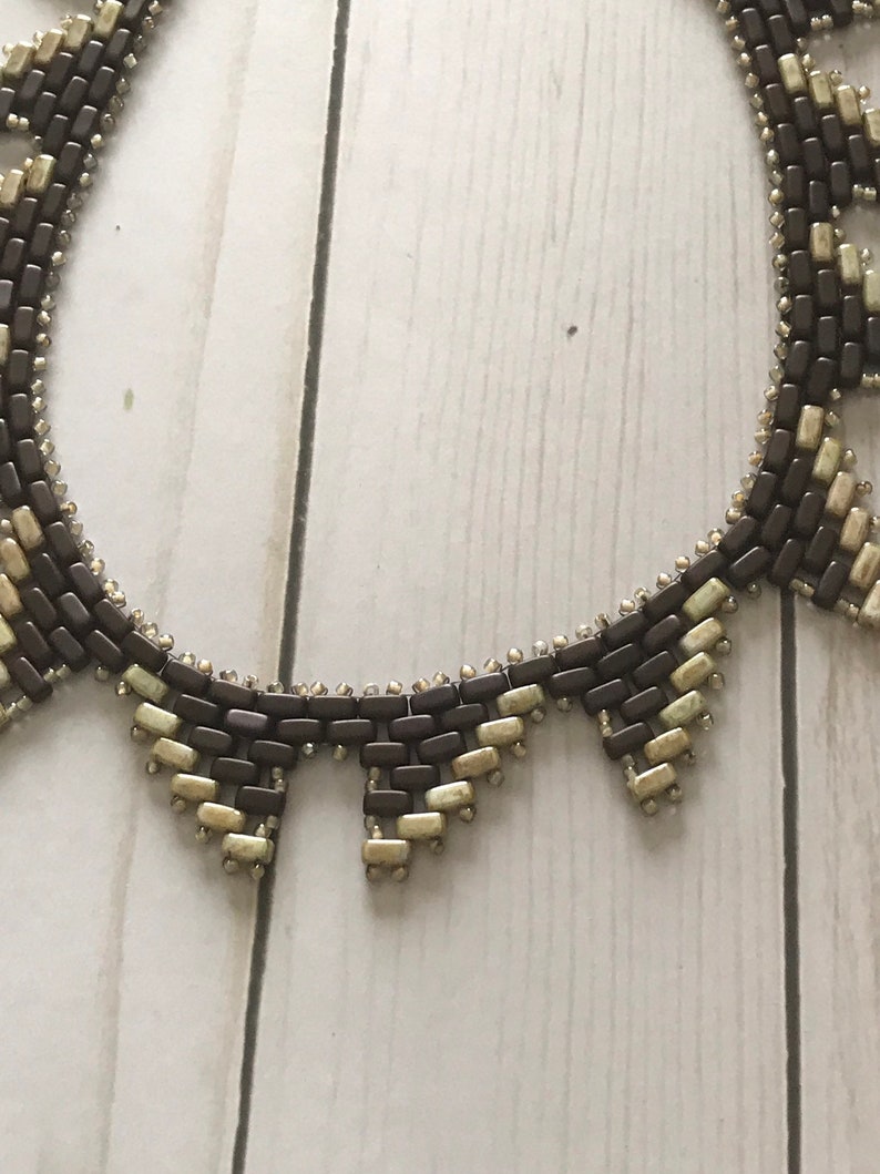 Handmade Womens Art Deco Necklace