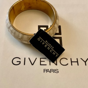 GIVENCHY AUTHENTIC 1980’s Stunning Bangle Vintage Bracelet- France Paris- Haute Couture Bracelet-Original Design from France