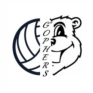 Minnesota Gophers Digital SVG PNG Download MN Gophers U of M Volleyball