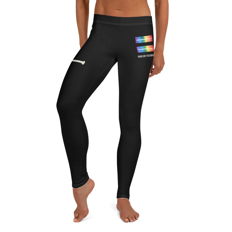 Rainbow Longsword Leggings- Fem fit imagen 2