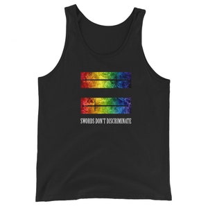 Equality Sword Tank Top (Gender-Neutral Fit)