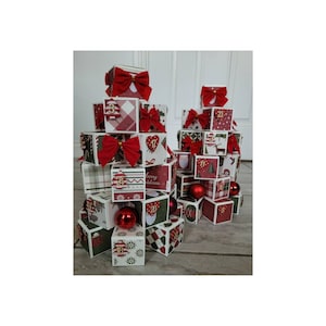 3D Adventskalender | Weihnachtskalender | Handgemachter Adventskalender | Personalisierter Adventskalender | Unikat Adventskalender |