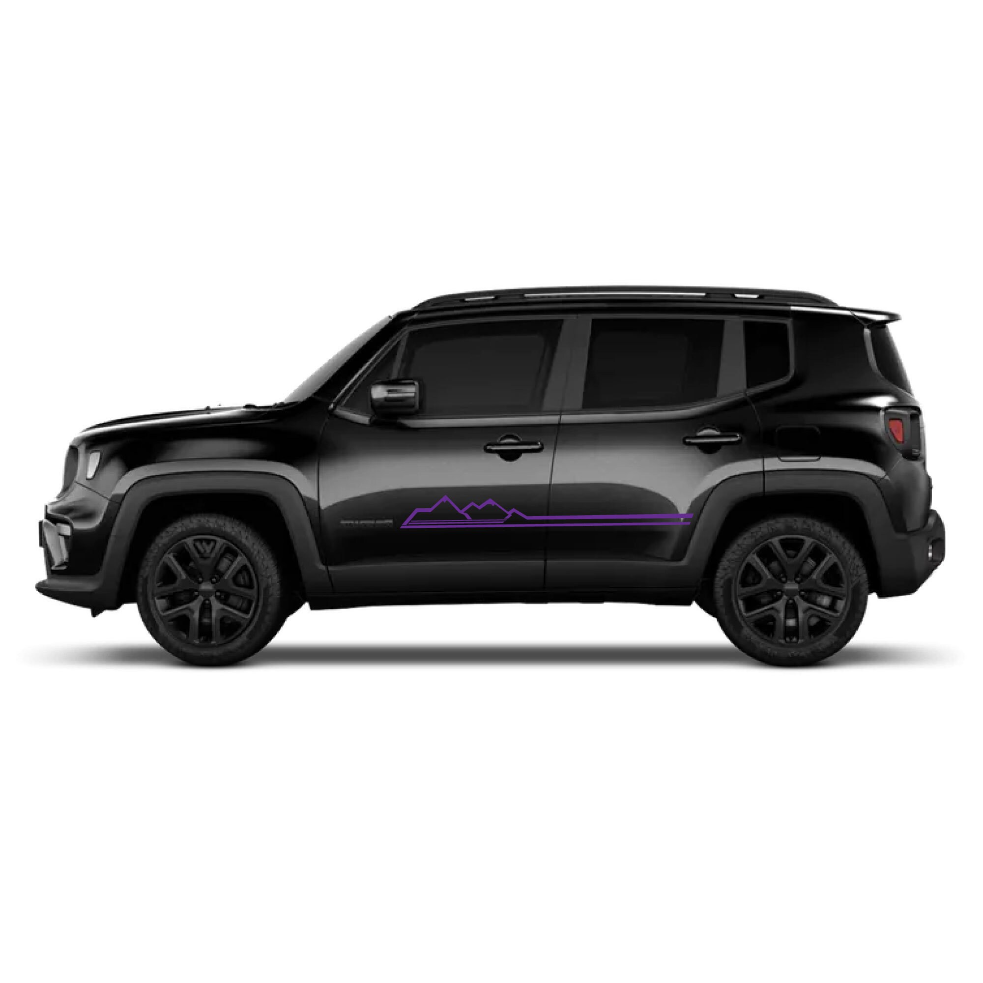 Jeep Renegade Mountain Decals Renegade Mountain Stickers Etsy
