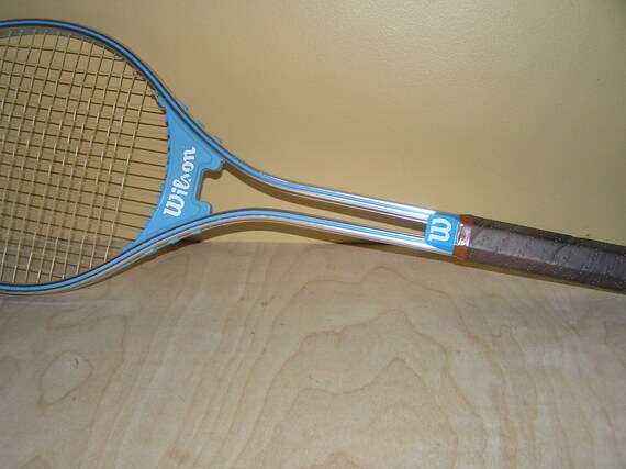 Vintage Wilson Chris Evert Autograph Wooden Tennis Racket 4
