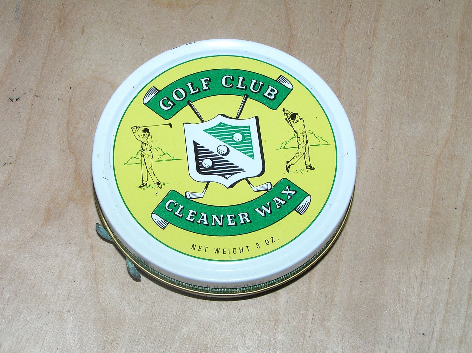 Vintage Golf Club Cleaner Wax Tin avec Des contenus Etsy France