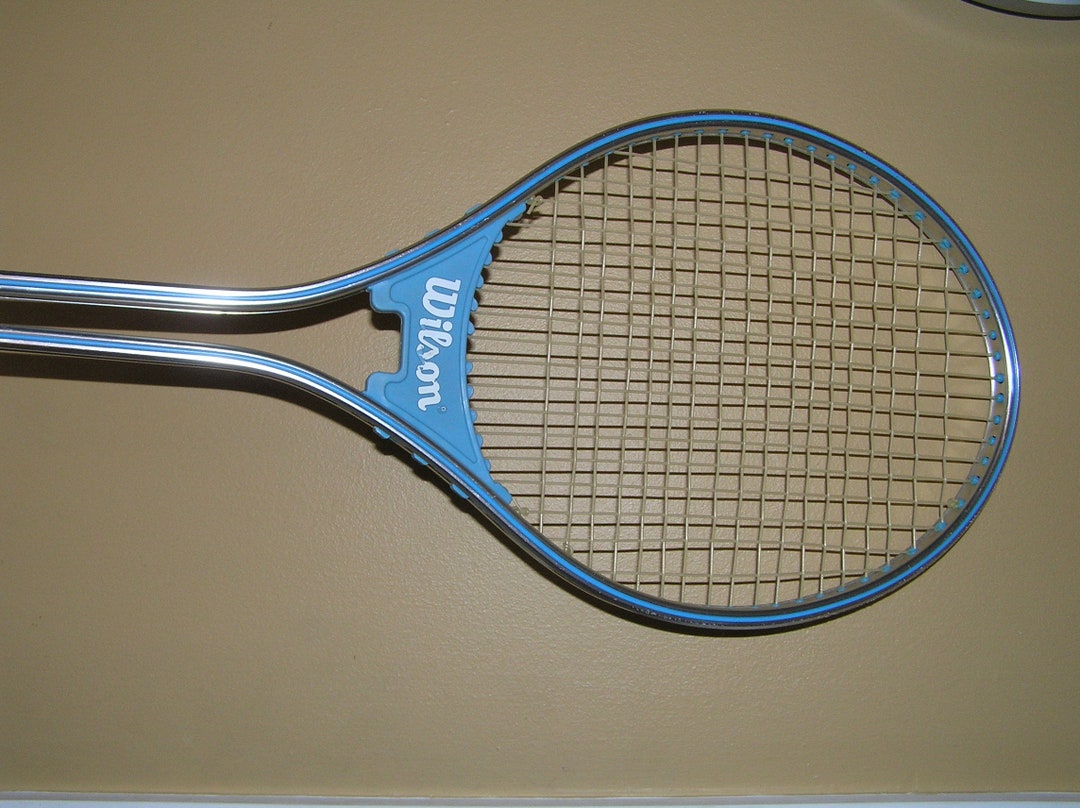 Vintage Wilson Chris Evert Autograph Wooden Tennis Racket 4