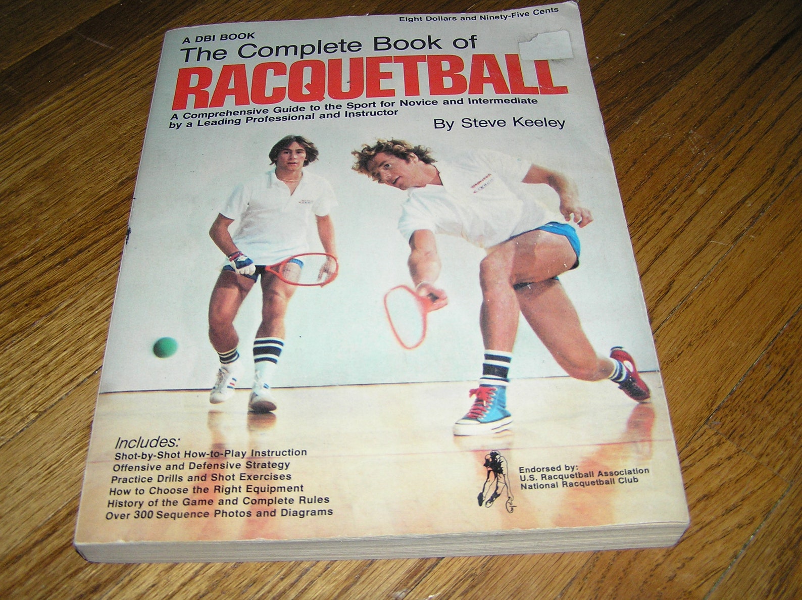 The Complete Book of Raquetball by Steve Keeley Etsy