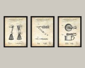 VINTAGE SHAVING Collection (3 Patent Print Set) Vintage bathroom decor, Vintage razor, Bathroom poster decor, Bathroom art, Gift for man