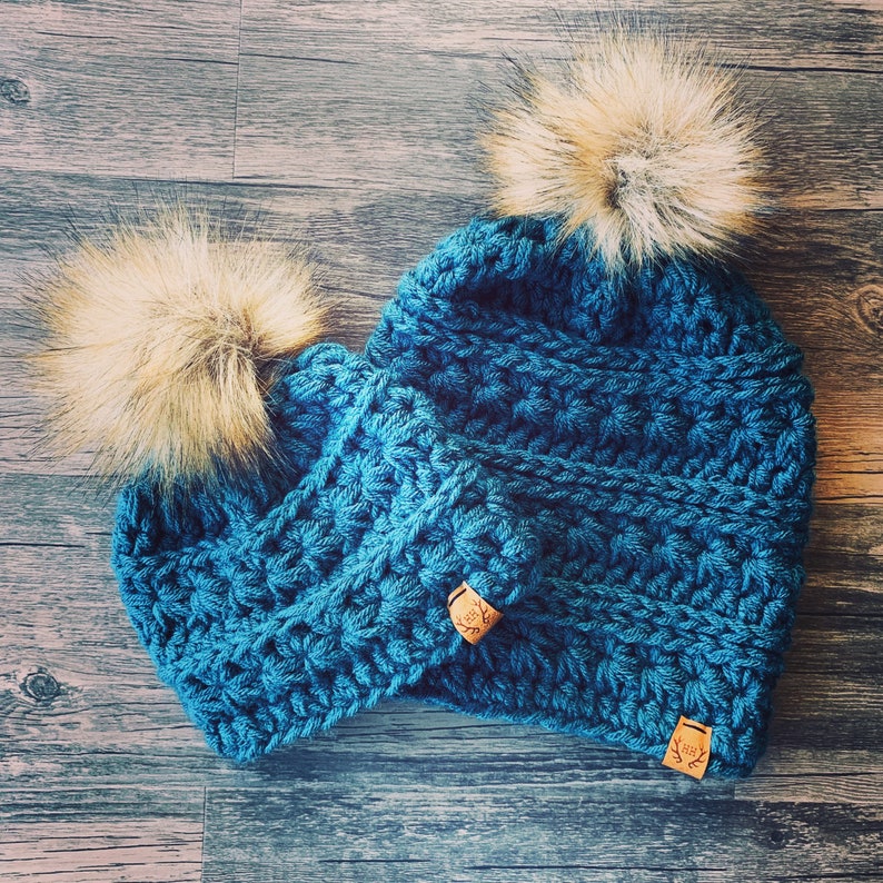 Children/'s Accessories MOMMY AND ME Hillside Handmade Signature Beanie Woman\u2019s Accessories Slouch Beanie