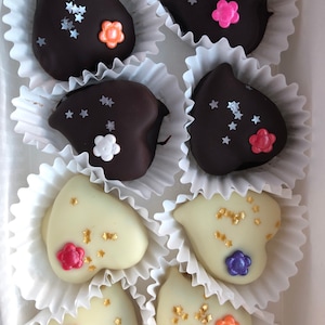 Marzipan Fruit Candies, filled pistachio or chocolate covered, Vegan Sweets (Keto Option) image 2