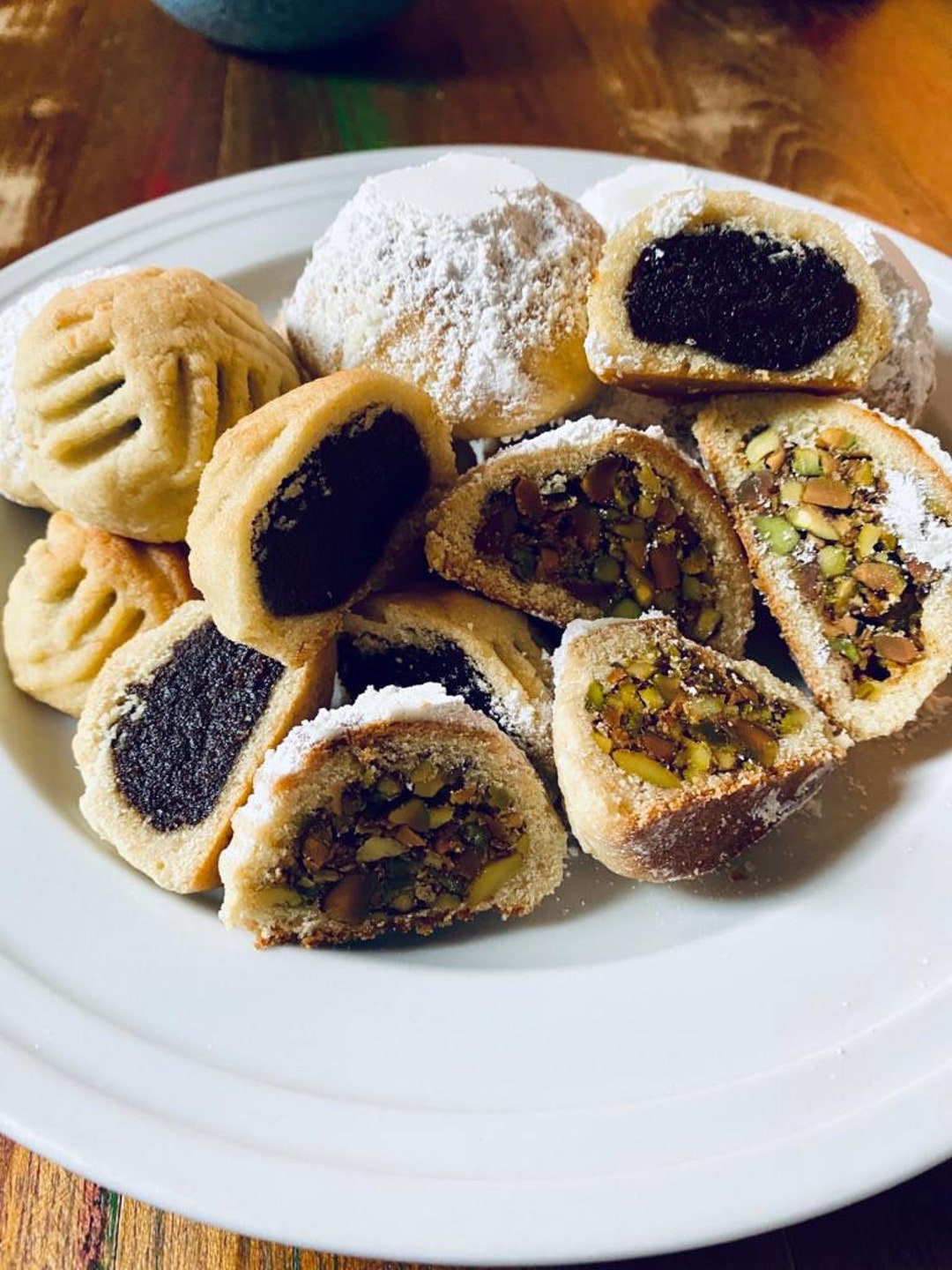 Mamool Syrian Cookies Vegan Cookies Option Holiday Sweets