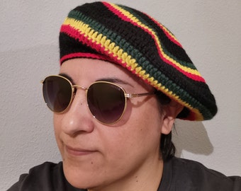 Boina de Lana Merino OLD SKOOL estilo Peter Tosh