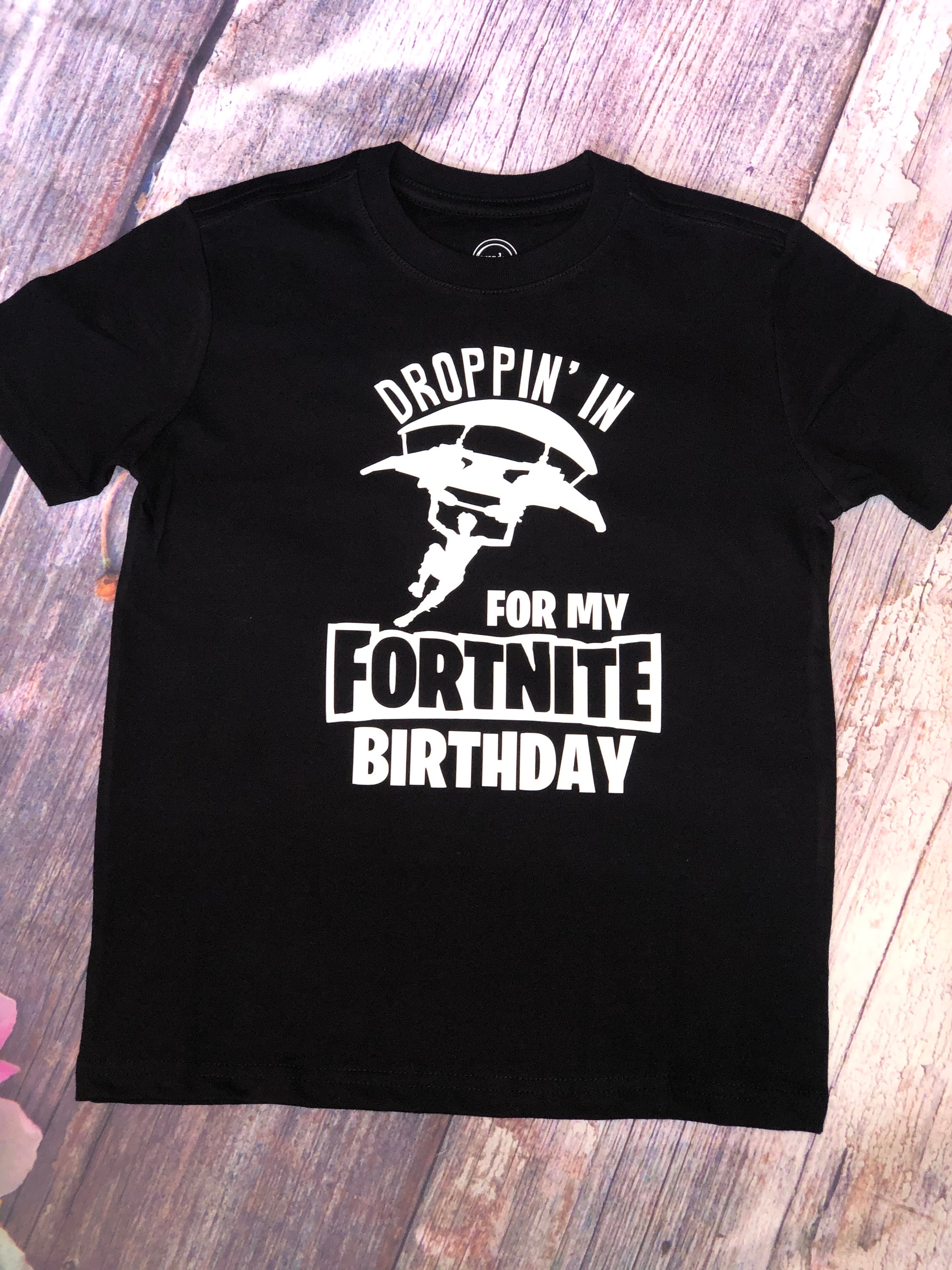 fortnite birthday shirt