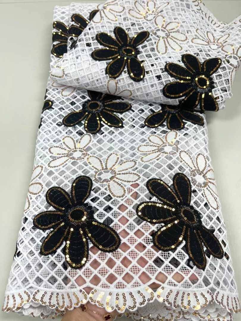 Black Color High Quality African Lace Fabric 2023 French Net - Temu