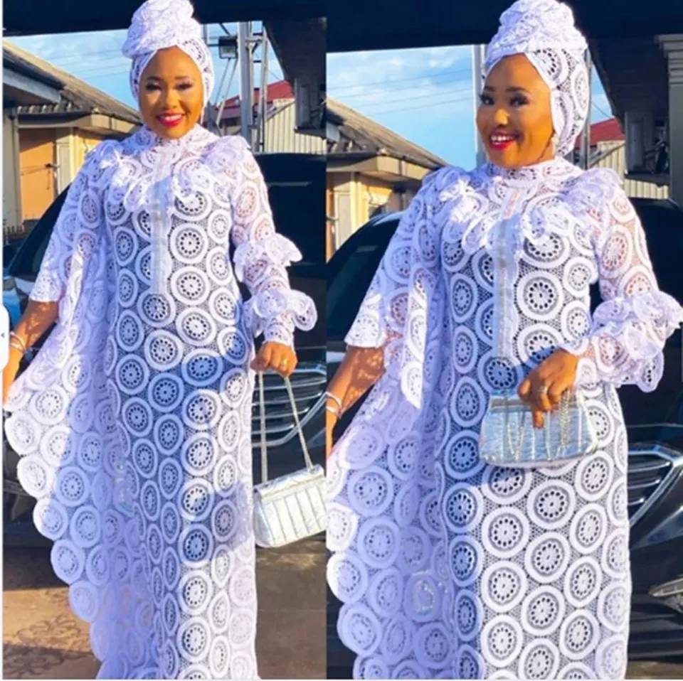 Nigerian white lace styles discount