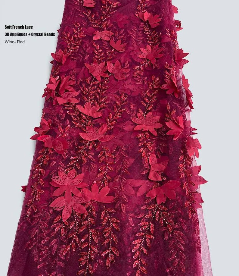 High Quality Nigeria Lace Fabrics High Grade Beaded Mesh Tulle Lace