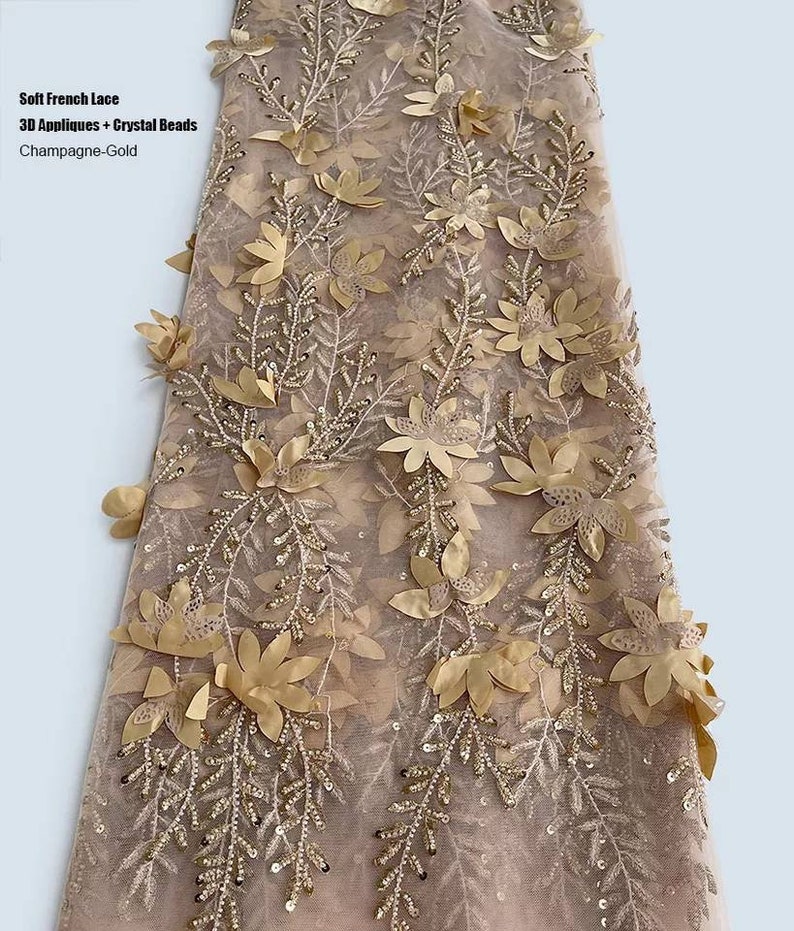 High Quality Nigeria Lace Fabrics High Grade Beaded Mesh Tulle Lace