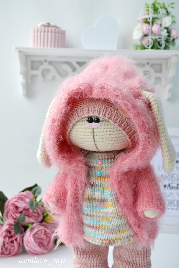 crochet bunny doll