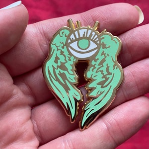 Temperance, enamel pin