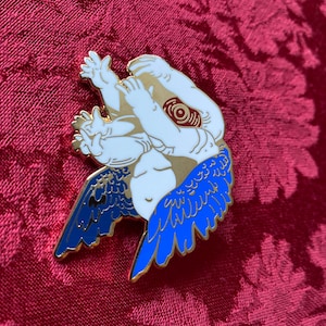 Fallen, enamel pin