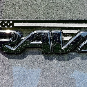 Us Flag Toyota Rav 4 Acrylic Logo Topper: America