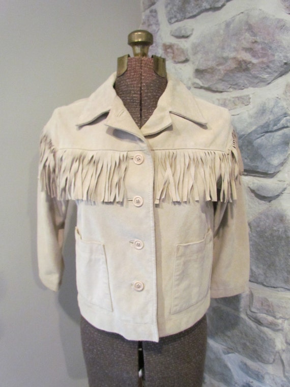 1960's Fringe Suede Jacket