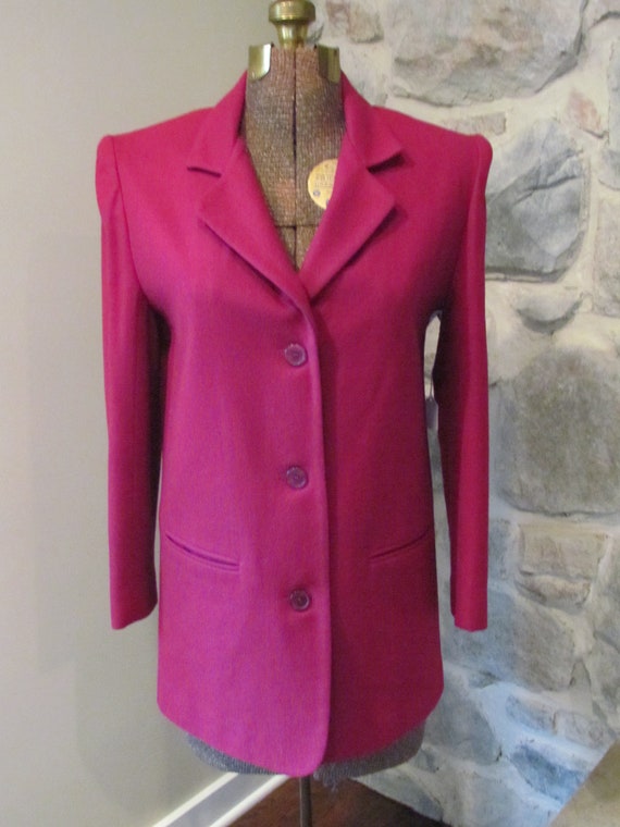 1980's Fusia Blazer
