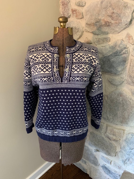 1980's Vintage Nordic Sweater