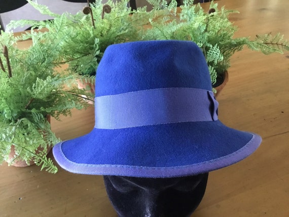 Felt Hat With Grosgrain Ribbon - Etsy