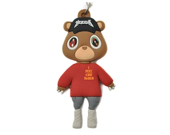 Kanye West Bear Llavero 'YEEZUS' 'Vida de Pablo'