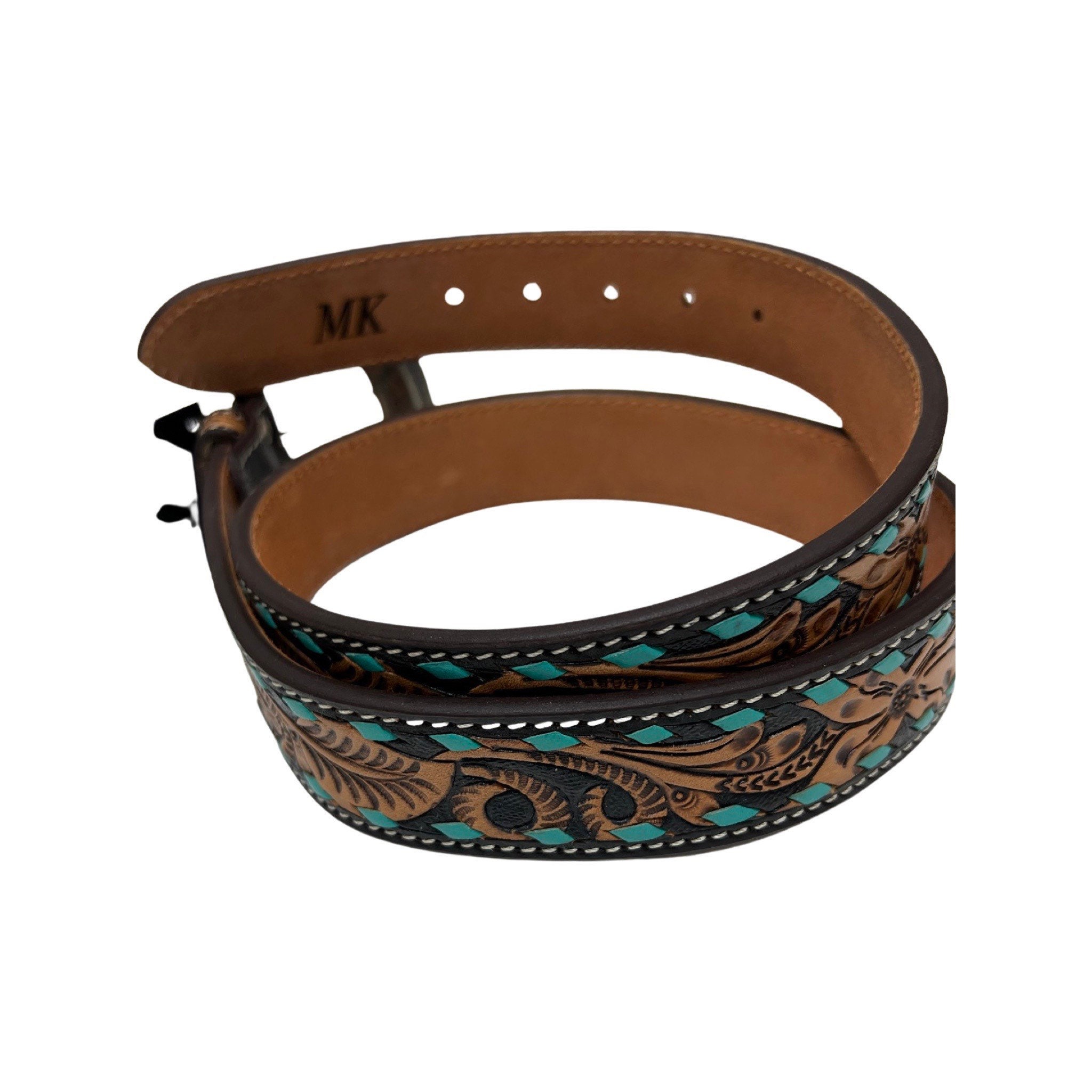 personalized western belts