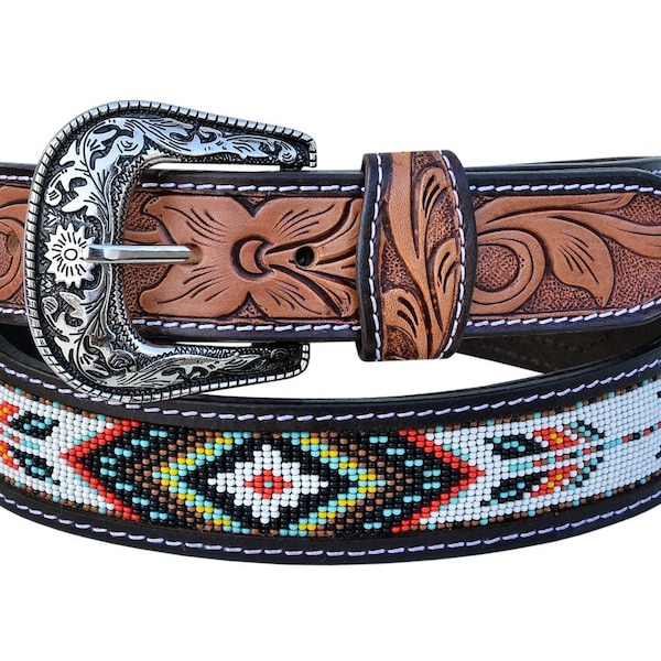 Black Beaded Belt - Etsy