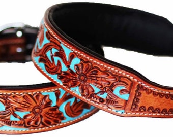 custom western dog collars