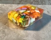 Lemongrass Scented Glycerin and Double Butter Handmade Soap