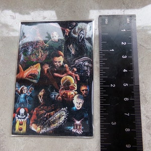Horror Movies Bad Guys Refrigerator Magnet Halloween or Year Round
