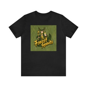 Unisex Jersey Short Sleeve Tee. Forest spirits