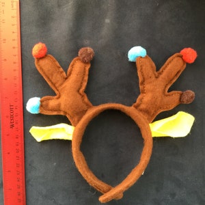 Reindeer Antlers Headband with A Mystery Item