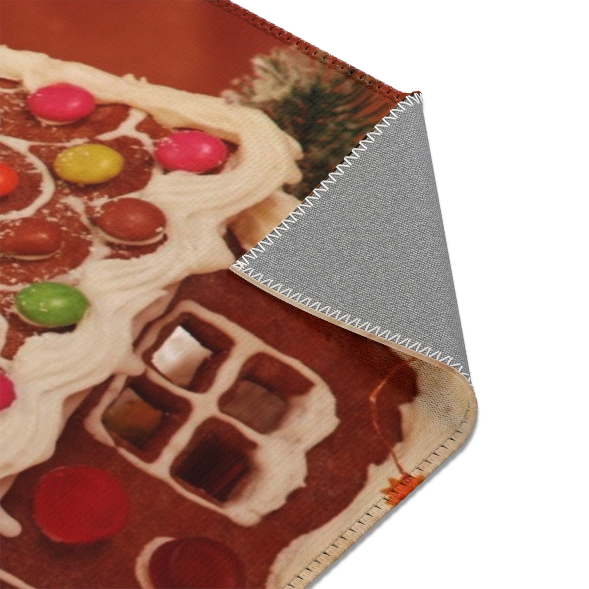 Cute Gingerbread House Christmas Yuletide Area Rugs - Etsy