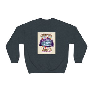 Unisex Heavy Blend™ Crewneck Sweatshirt. Camping vibes