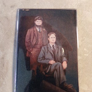 Dwight and Mose Refrigerator Magnet Office