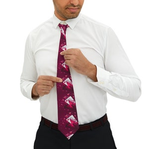 Exploding Hearts Valentine Valentine&#39;s Necktie
