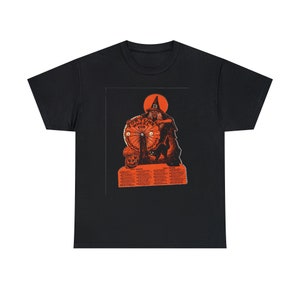 Gioco vintage di predizione della fortuna di Halloween T-shirt in cotone pesante unisex