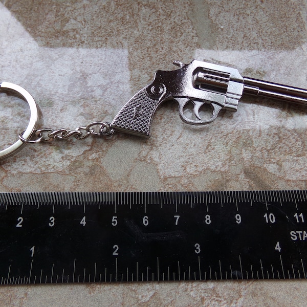 Handgun Keychain - Etsy
