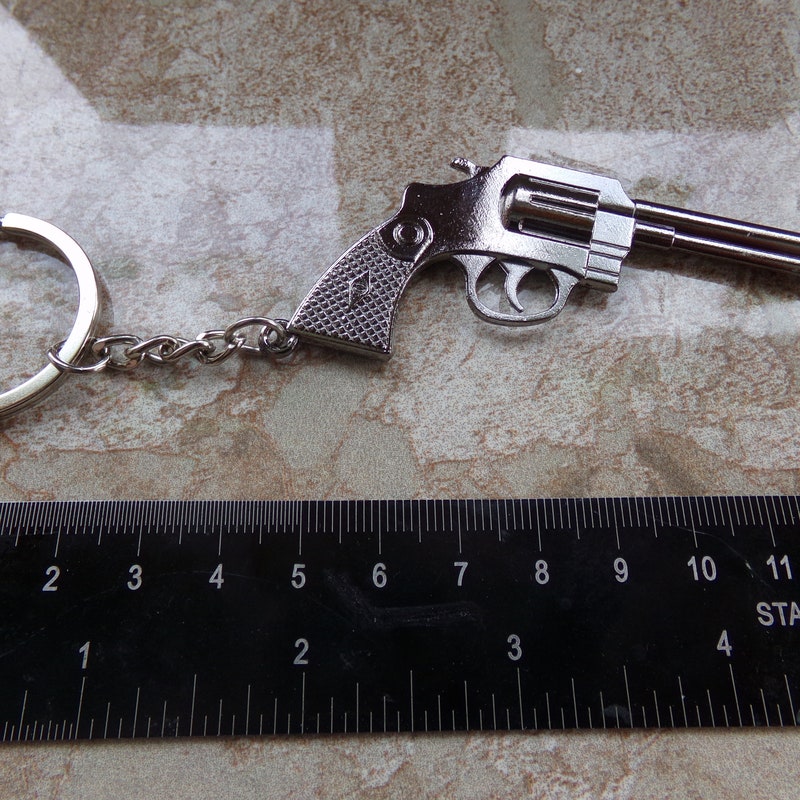 Handgun Keychain - Etsy