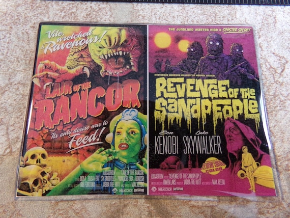 ランコアの巣窟とサンドピープルの復讐の映画ポスター冷蔵庫用