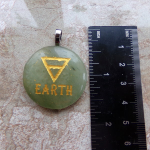 Earth Symbol Pendant Crystal Witch Magick Shoppe